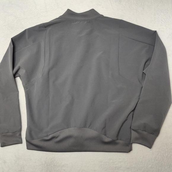 Adidas Sweatsuit Women Medium Gray Track Suit Jacket Pant McDonalds All American - Picture 7 of 16